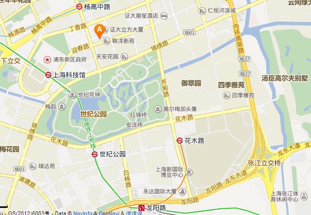 酒店地圖
